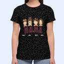 Leopard Mama Title - Birthday, Loving Gift For Mom, Mother, Grandma, Grandmother - Personalized Full Print T Shirt