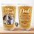 Custom Photo Father Of The Bride - Wedding Gift, Thank You Gift For Dad - Personalized Pint Glass