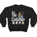 The Cat Father Cat Dad - Gift For Cat Lovers - Personalized T Shirt