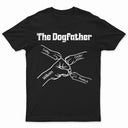 Paws And Human Fist Bump The Dog Father - Personalized T Shirt