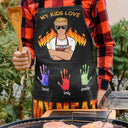 Mes enfants adorent ma viande - Tablier personnalisé