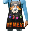 Mes enfants adorent ma viande - Tablier personnalisé