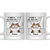 Happy Further's Day Funny Cartoon Cats - Personalized Mug