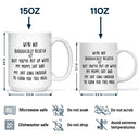 Custom Photo Stepdad Bonus Dad We're Not Biologically Related - Personalized Mug