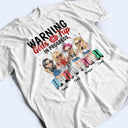 Warning Girls Trip In Progress - Personalized T Shirt