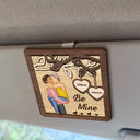 Couple Better Together - Personalized Custom Shaped Car Visor Clip