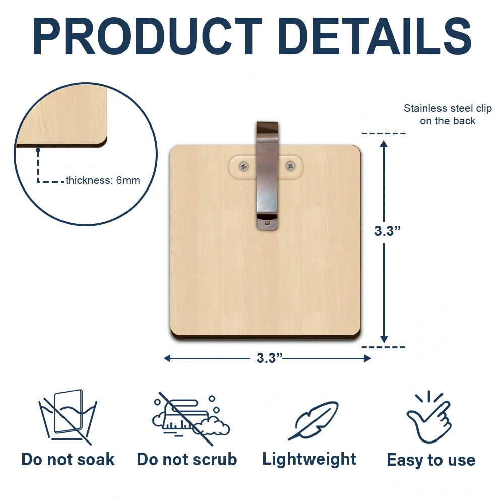 Couple Better Together - Personalized Custom Shaped Car Visor Clip