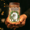 Custom Photo Your Light Will Shine In My Heart - Personalized Mason Jar Light