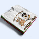 Mom Of Spoiled Rotten Cats - Personalized T Shirt