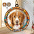 Custom Photo Dog Cat Portrait - Personalized Window Hanging Suncatcher Ornament