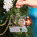 Memorial - Custom Photo Memorial The Day God Called You Home Calendar - Personalized Custom Shaped Acrylic Ornament