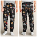 Pet Lovers, Dog Lovers - Custom Photo Funny Dogs Merry Woofmas Feliz Navidog - Personalized Pajama Pants