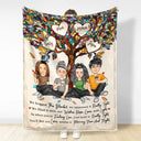 Gift For Mother,Gift For Grandma,Love - Mom & Children Hold It Tight And Feel Our Love Within It - Personalized Fleece Blanket, Sherpa Blanket