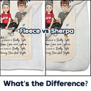 Gift For Mother,Gift For Grandma,Love - Mom & Children Hold It Tight And Feel Our Love Within It - Personalized Fleece Blanket, Sherpa Blanket