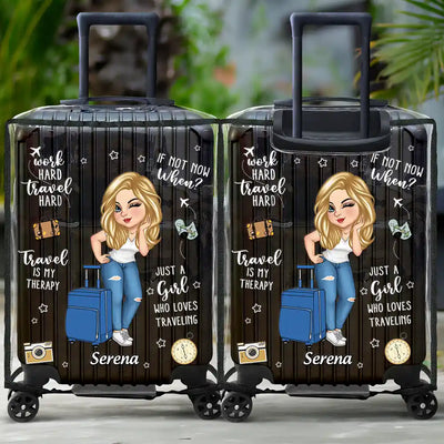 Clear Luggage Cover
