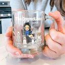 Dog Lovers, Dog Mom, Gift For Women - The Dog Mother - Personalized Glass Mug