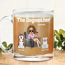 Dog Lovers, Dog Mom, Gift For Women - The Dog Mother - Personalized Glass Mug
