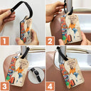 Travel, Gift For Yourself, Gift For Women, Gift For Men - Custom Photo Travel Lover And So The Adventure Begins - Personalized Luggage Tag