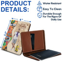 Travel,Gift For Yourself,Gift For Women,Custom Photo,Happy - Custom Photo And So The Adventure Begins - Personalized Passport Cover, Passport Holder