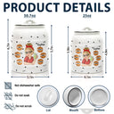 Kisses And Cookies - Personalized Cookie Jar