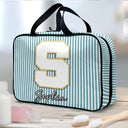 Travel, Gift For Yourself, Gift For Women - Monogram Name - Personalized Toiletry Bag