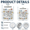 Hand In Hand, I Will Always Protect You - 3D Inflated Effect Printed Cookie Jar, Personalized Cookie Jar