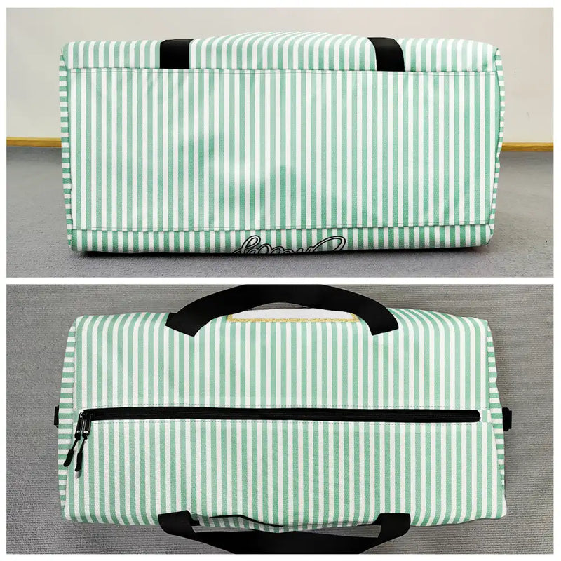 Travel, Gift For Yourself, Gift For Women - Name Monogram - Personalized Duffle Bag
