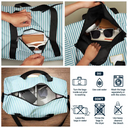 Travel, Gift For Yourself, Gift For Women - Name Monogram - Personalized Duffle Bag
