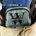 Travel,Gift For Yourself,Gift For Women,Gift For Men - Monogram Name - Personalized Crossbody Belt Bag