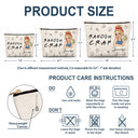 Travel,Gift For Yourself,Gift For Women,Happy - Crap Bag - Personalized Cosmetic Bag