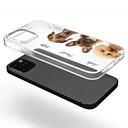 Pet Lovers, Dog Lovers, Cat Lovers - Custom Photo Your Dog Cat Pet - Personalized Clear Phone Case