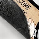 Cat Lovers, Funny - Funny Cats Welcome Peasants - Personalized Doormat