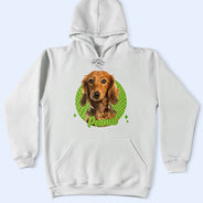 Custom Photo,Pet Lovers,Dog Lovers,Cat Lovers,Happy - Custom Photo Dog Cat Pet Retro Groovy Pattern - Personalized T Shirt