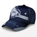 Gift For Father,Gift For Grandpa - Grandpa Papa Dad Father Sweetheart Kid Grandkid Handprints - Personalized Classic Cap