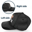 Gift For Father,Dad,Children - Dad Grandpa Since 3D Effect - Personalized Classic Cap