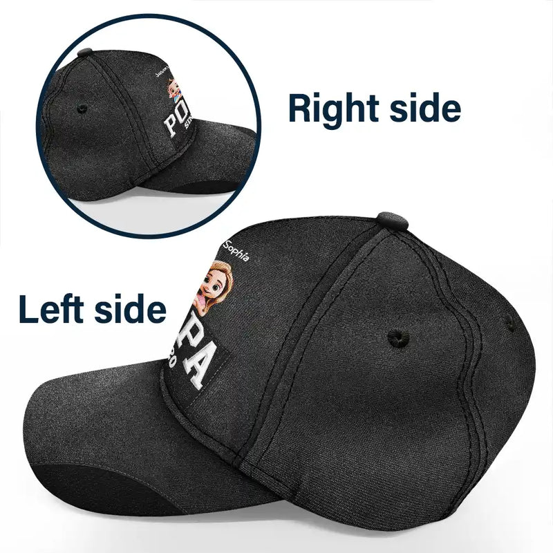 Gift For Father,Dad,Children - Dad Grandpa Since 3D Effect - Personalized Classic Cap