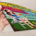 Gift For Couples, Gift For Husband, Gift For Wife, Gift For Boyfriend, Gift For Girlfriend, Patio, Summer - 3D Effect Welcome To Our Patio - Personalized Custom Shaped Metal Sign