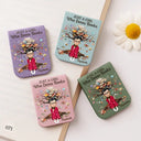 Reading,Gift For Yourself,Happy - Just One More Chapter Girl Who Loves Books - Personalized Leather Magnetic Bookmark