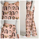 Gift For Men,Dog Lovers,Gift For Father,Gift For Husband,Custom Photo,Funny - Custom Photo Family Kid Pet Funny Face Custom Bright Festive Color - Personalized Pajama Pants