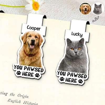 Custom Shaped Magnetic Bookmark Clip