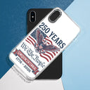 Independence Day,America 250th,Gift For Yourself,Happy,No Custom,Gift For Women,Gift For Men - Semiquincentennial Eagle 250th Anniversary We The People - Personalized Clear Phone Case