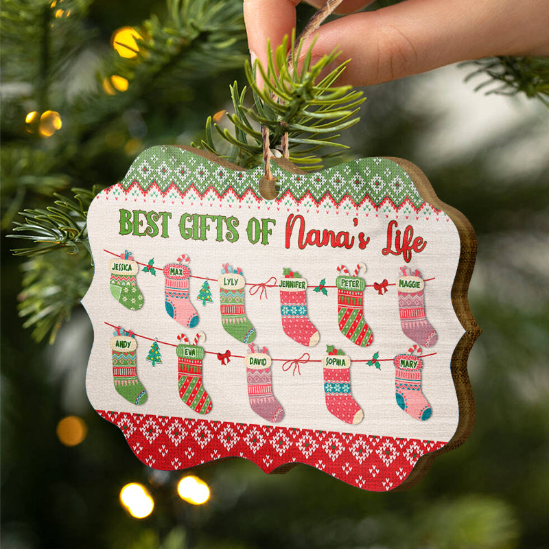 Les plus beaux cadeaux de la vie pour petits-enfants - Cadeau pour grands-parents - Décoration en bois personnalisée, décoration en aluminium