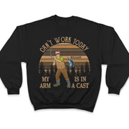 Can't Work Today Fishing - Personalized Custom T Shirt