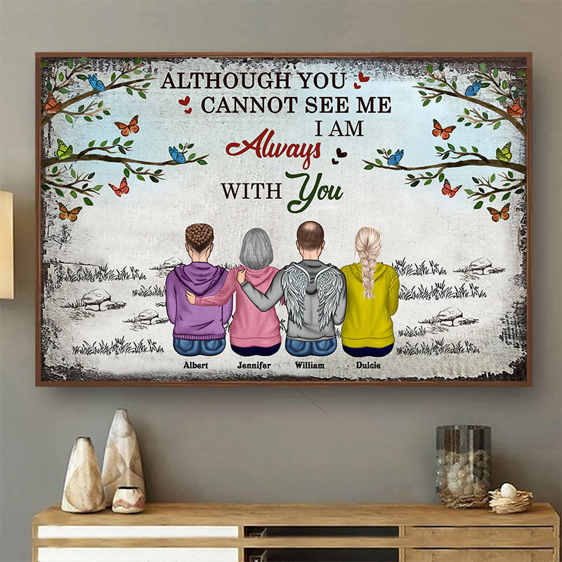 I Am Always With You - Memorial Gift - Personalized Custom Poster