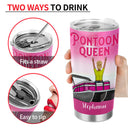 Pontoon Queen Classy - Personalized Custom Tumbler