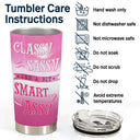 Pontoon Queen Classy - Personalized Custom Tumbler