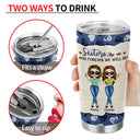 Combattez un ours pour vous - Cadeau pour sœur - Gobelet personnalisé