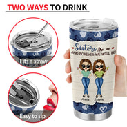 Fight A Bear For You - Gift For Sister - Personalized Custom Tumbler