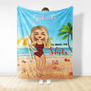 I'll Bring The Booze - Gift For Besties - Personalized Custom Fleece Blanket