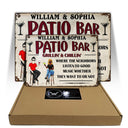 Garage Bar - Gift For Father - Personalized Custom Classic Metal Signs